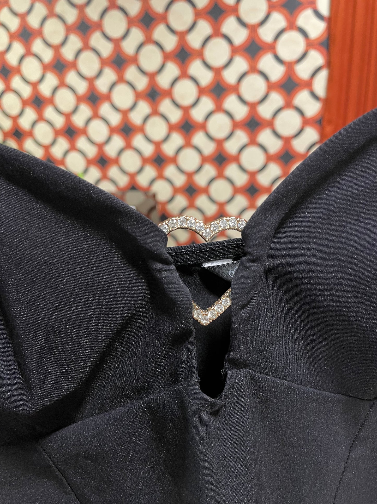 Stock, Crop Top / Μπουστάκι MISS SELFRIDGE σε Μαύρο χρώμα (S/M)