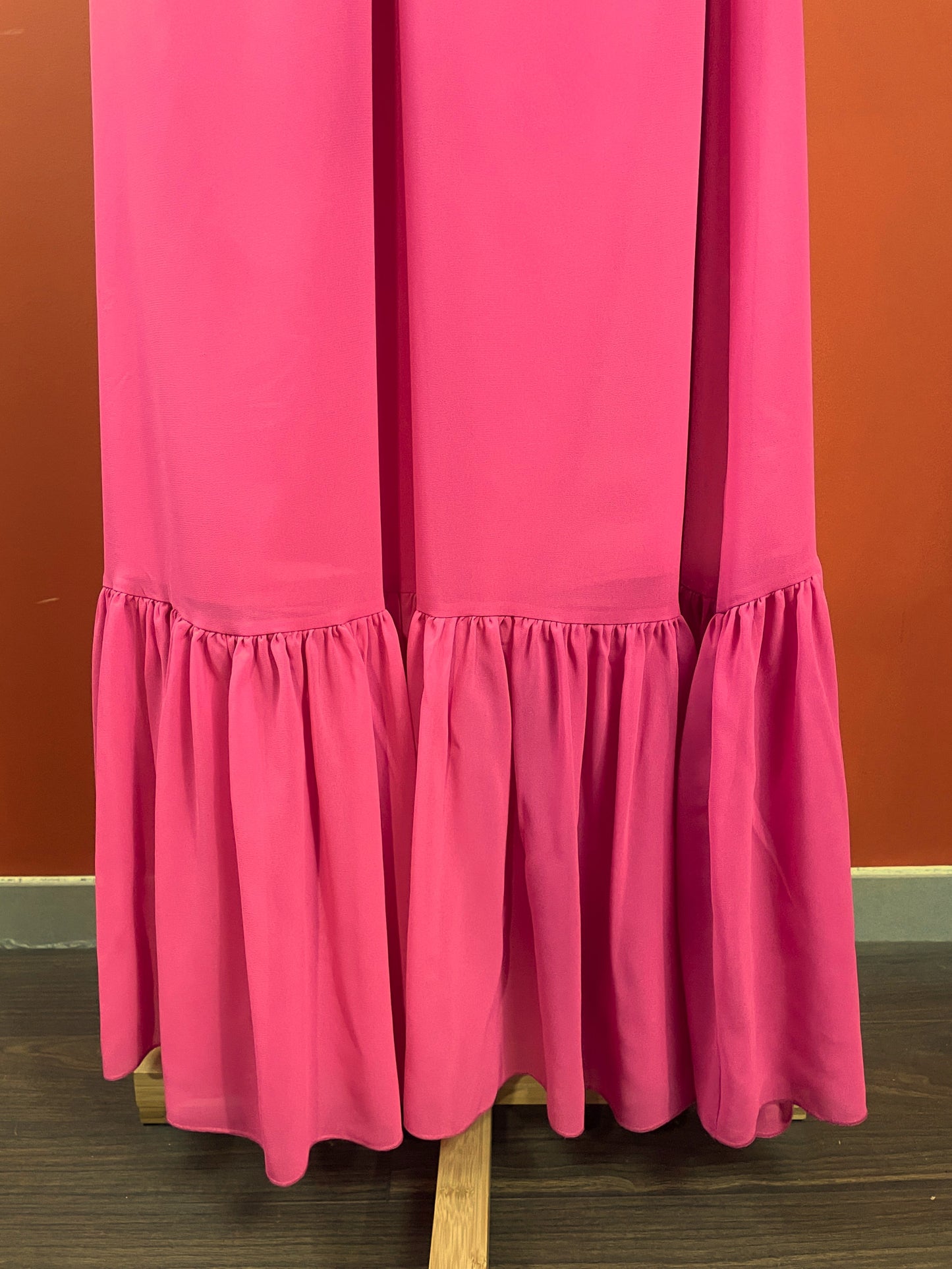 Stock, Maxi Φόρεμα LOVE & LEMONADE σε Φούξια χρώμα (XL- Άνετη γραμμή)