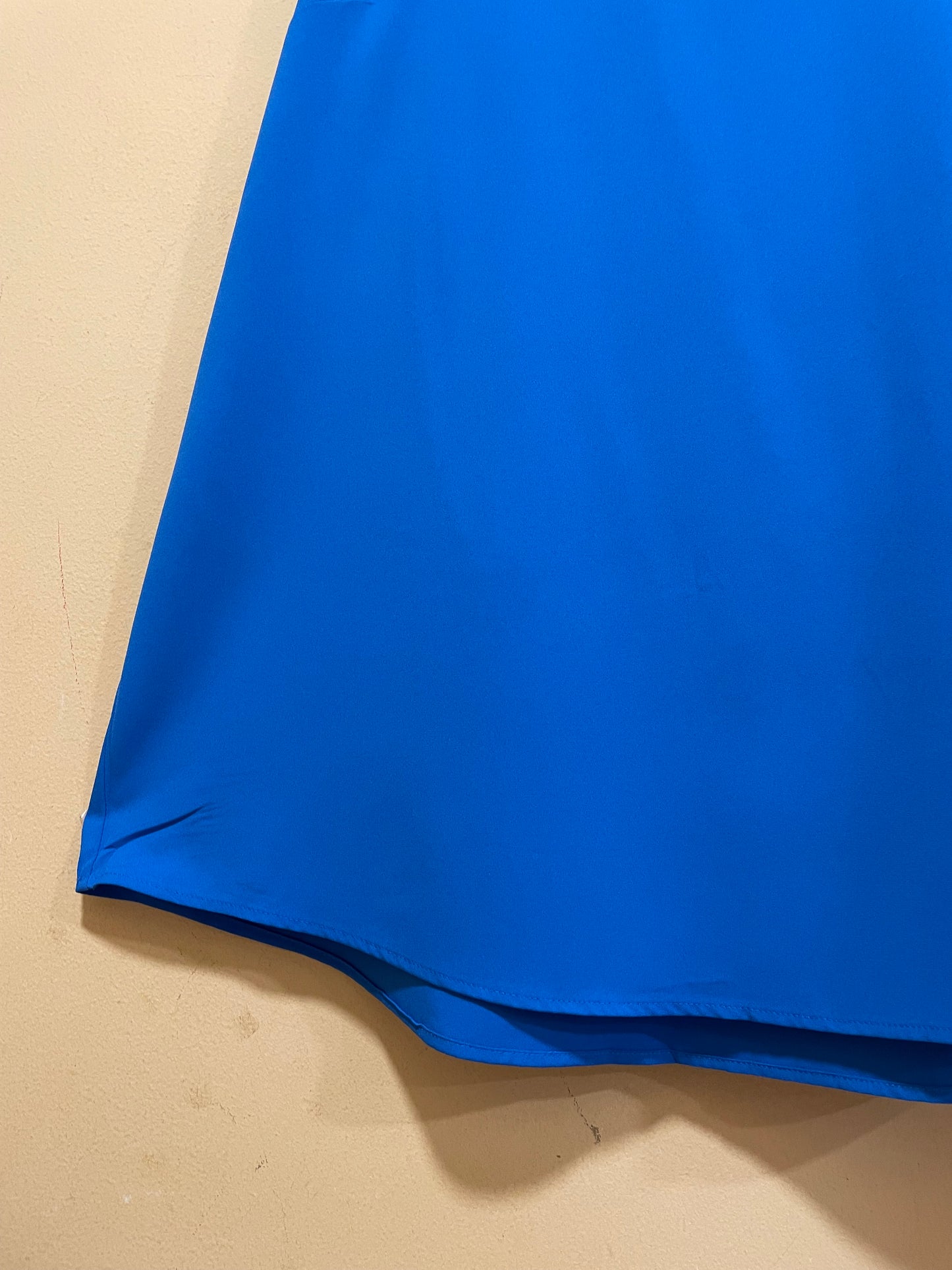 Αμάνικη Γυναικεία Μπλούζα TIME AND TRUE σε Μπλε Ρουά (2XL/3XL)