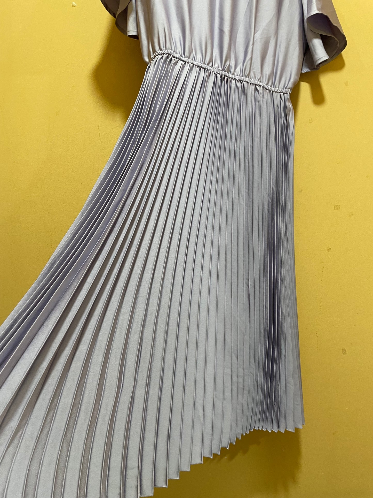 Stock, Αμπιγιέ, Πλισέ Φόρεμα IN THE STYLE σε Λιλά χρώμα (XL)