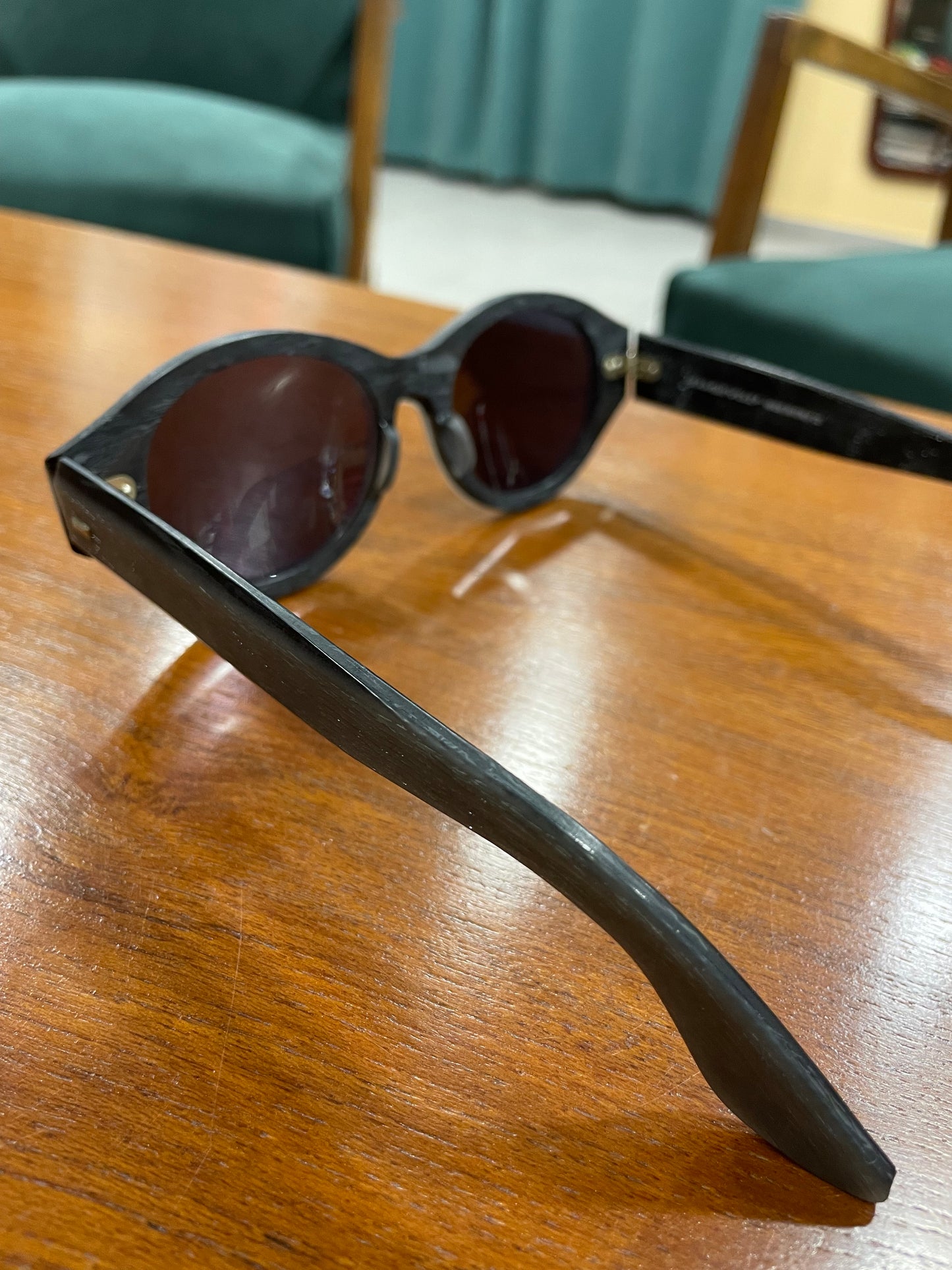 Dead Stock Γυαλιά Ηλίου NOUVELLE VAGUE Exelle T111 σε Γκρι - Καφέ χρώμα (Made in Italy)