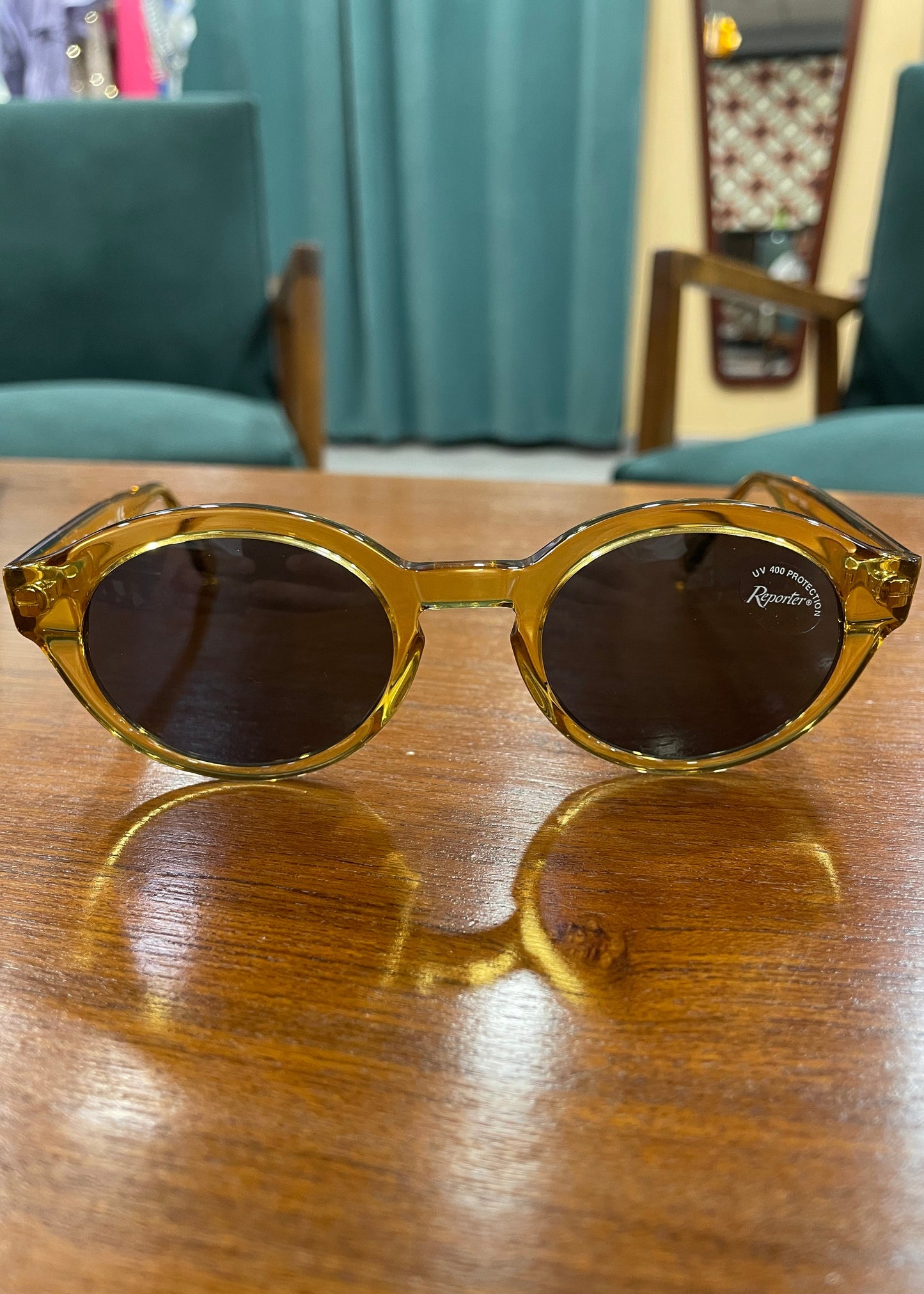 Dead Stock Γυαλιά Ηλίου REPORTER σε Ανοιχτό Καφε χρώμα
