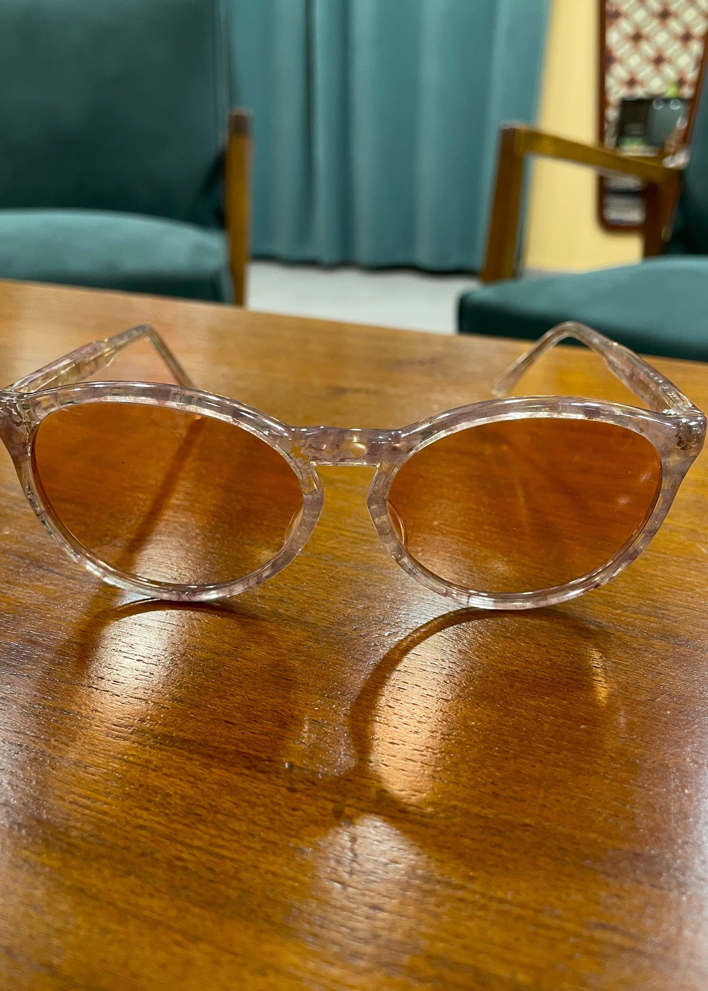 Dead Stock Γυαλιά Ηλίου GHERARDINI σε Καφέ - Απαλό Σάπιο Μήλο (Made in Italy)