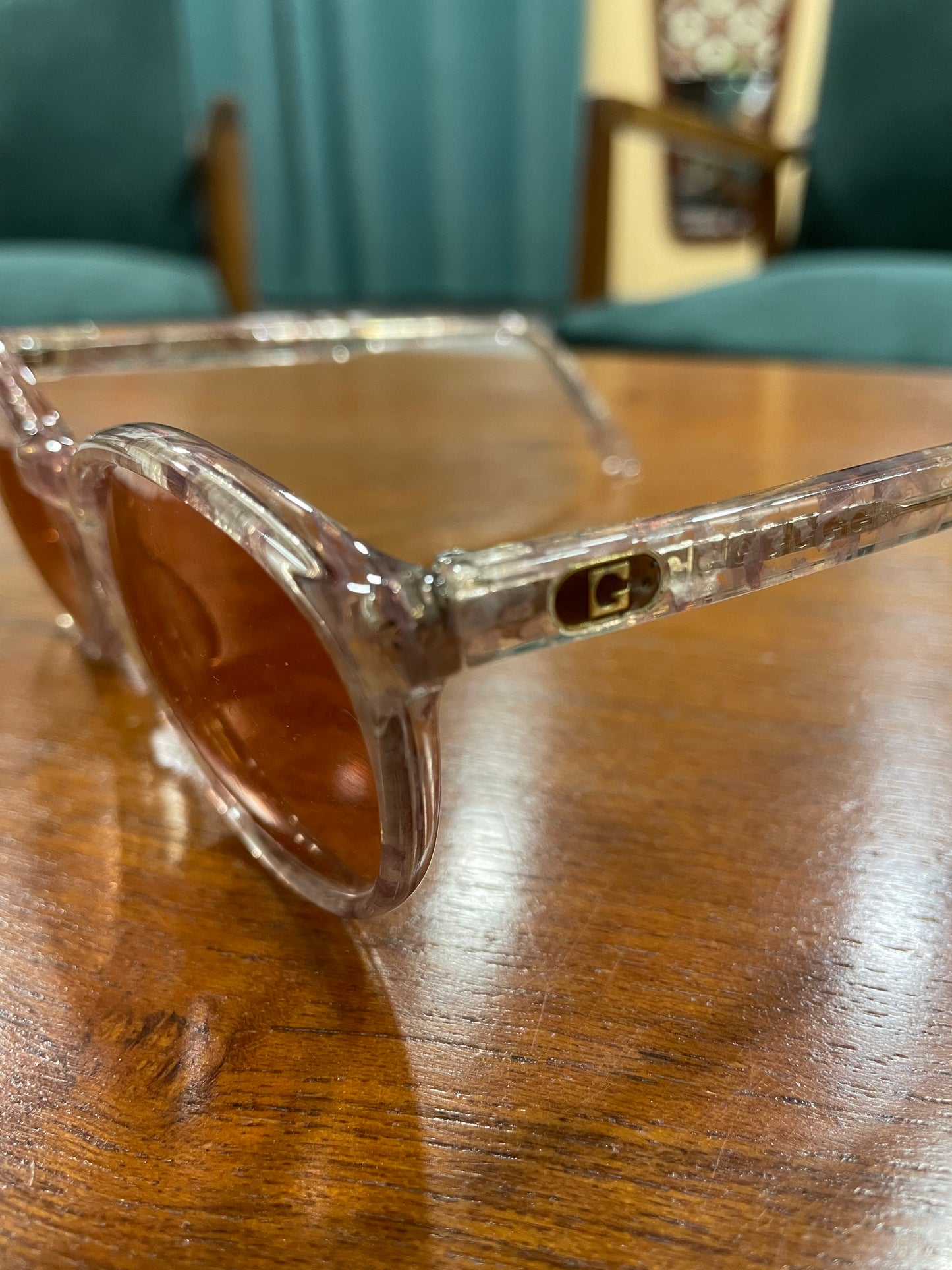 Dead Stock Γυαλιά Ηλίου GHERARDINI σε Καφέ - Απαλό Σάπιο Μήλο (Made in Italy)