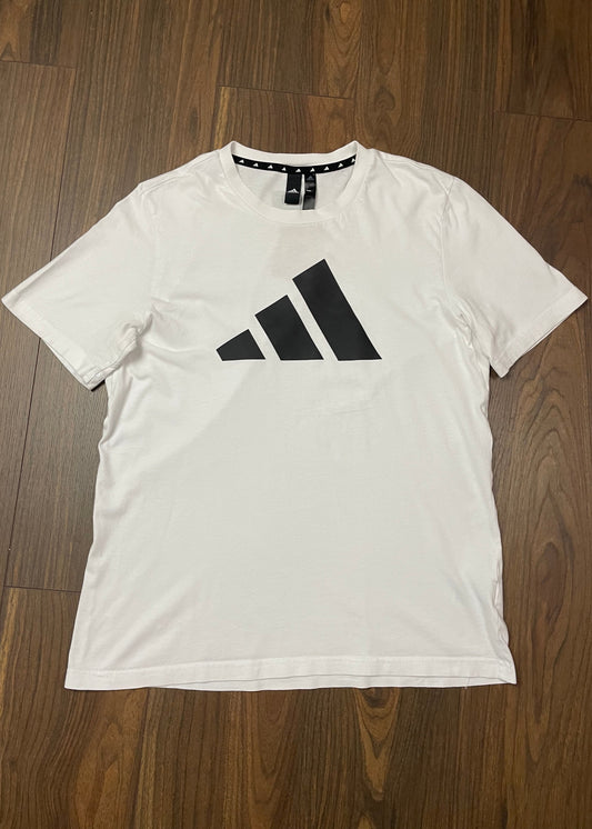 Ανδρικό T-Shirt ADIDAS σε Λευκό χρώμα (Medium)