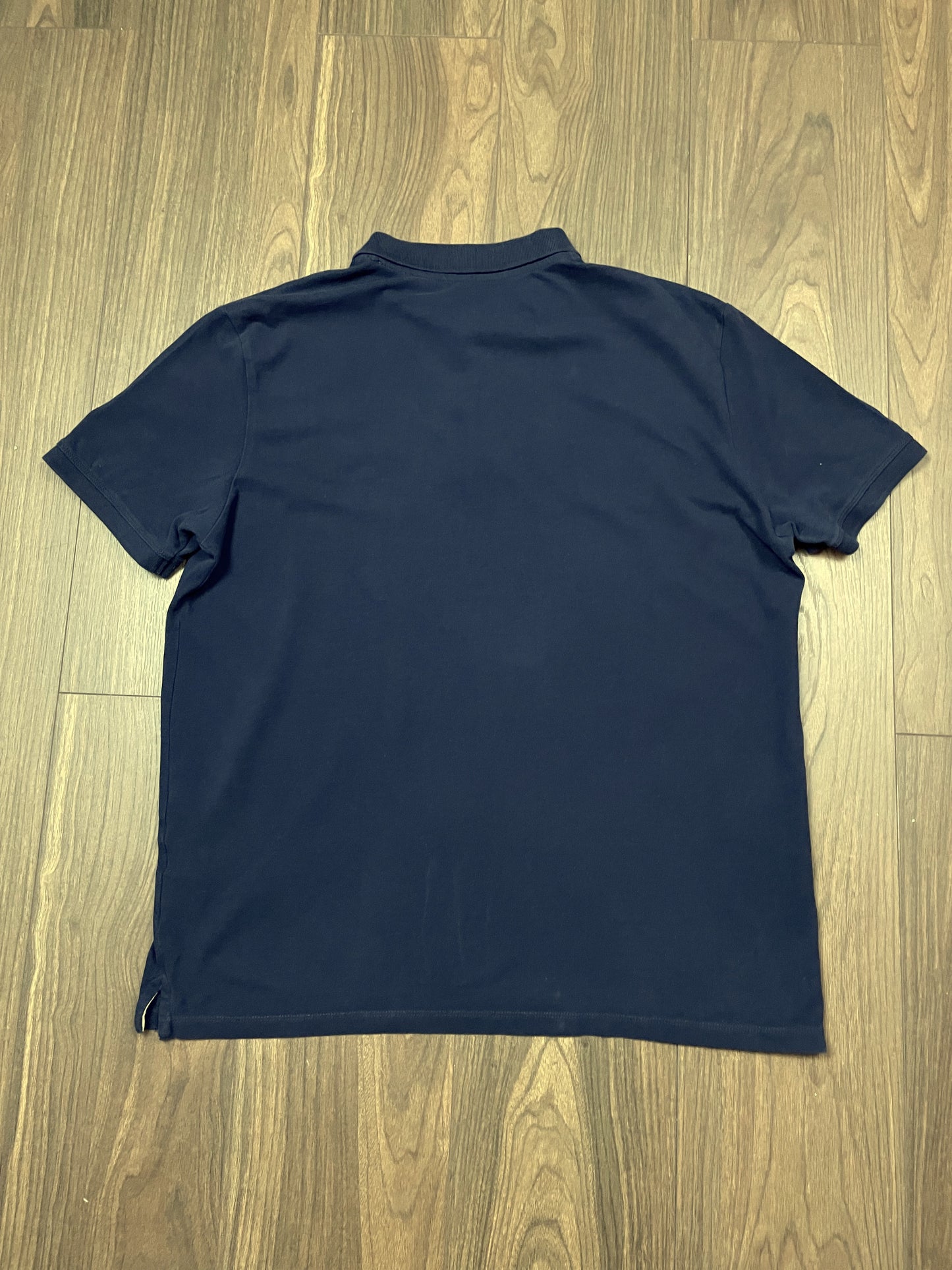 Ανδρικό T-Shirt Polo Style TOM TAILOR σε Σκούρο Μπλε χρώμα (Άνετο XL)