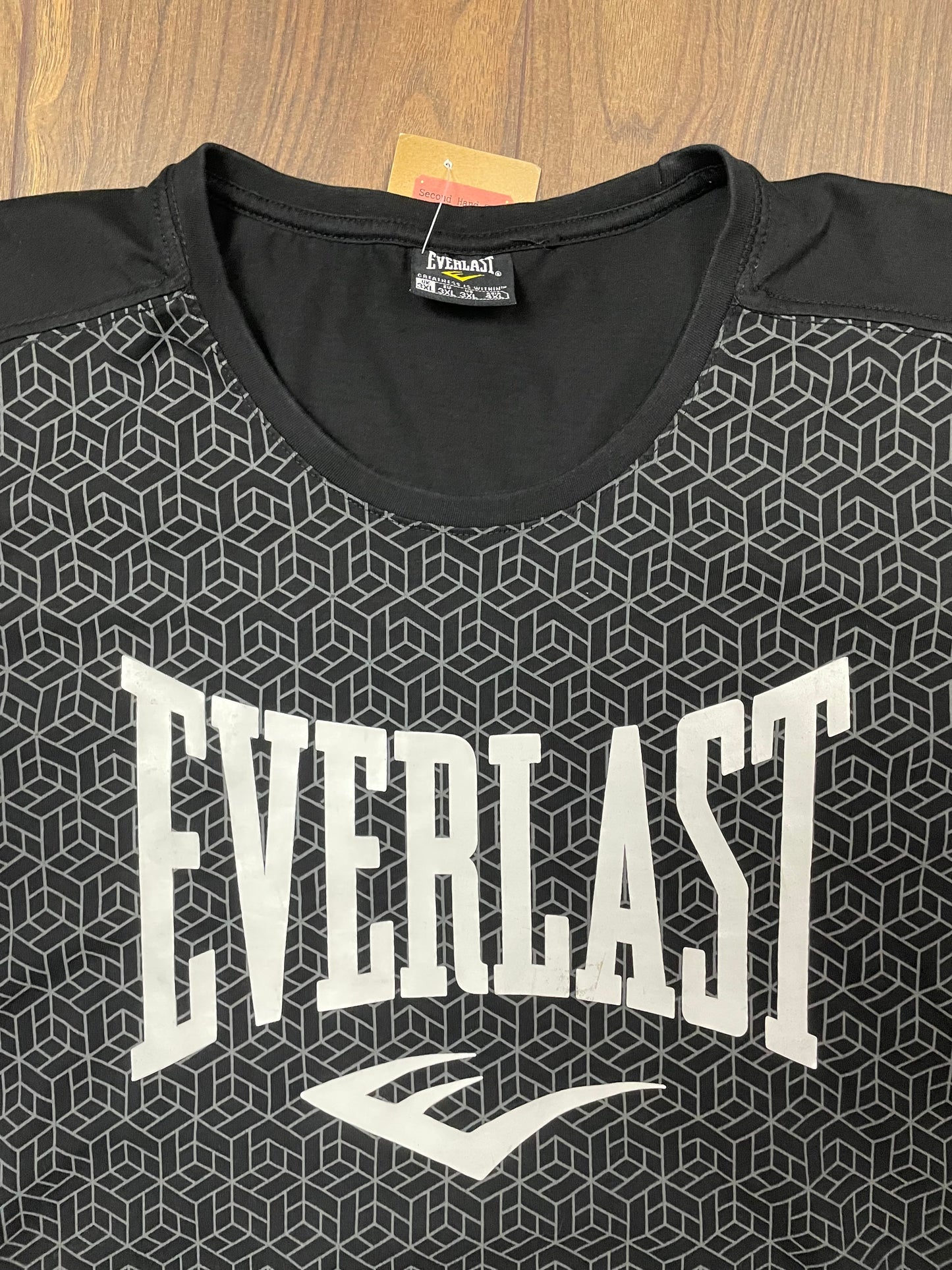 Ανδρική, Kοντομάνικη Μπλούζα -T-Shirt EVERLAST σε Σκούρο Μπλε χρώμα (2XL)
