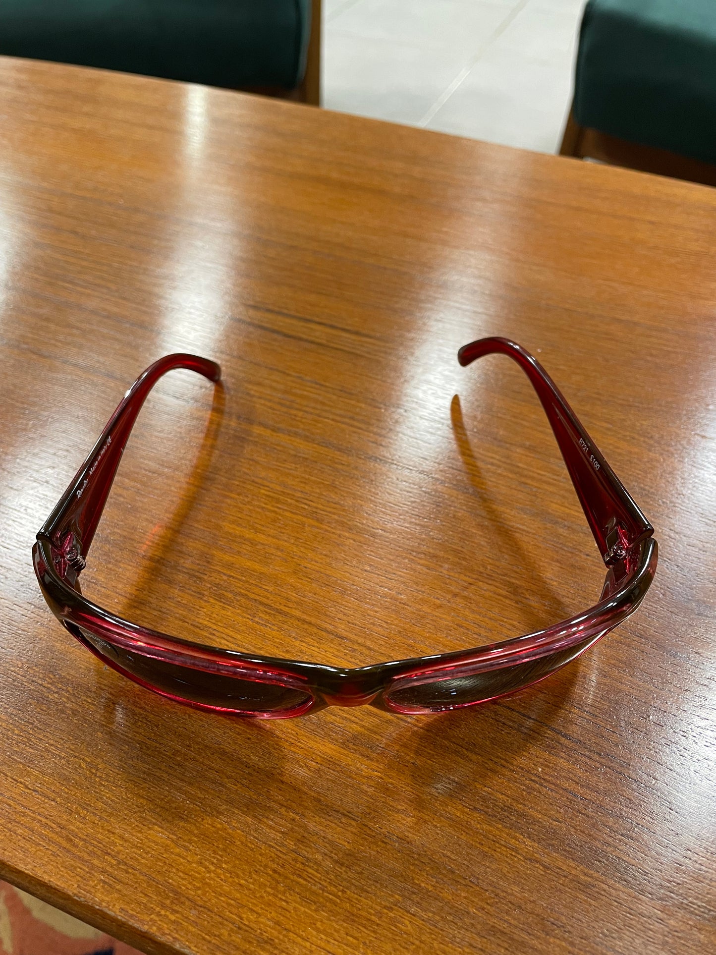 Dead Stock Γυαλιά Ηλίου - Μάσκα REPORTER σε Σκούρο Κόκκινο - Κερασί