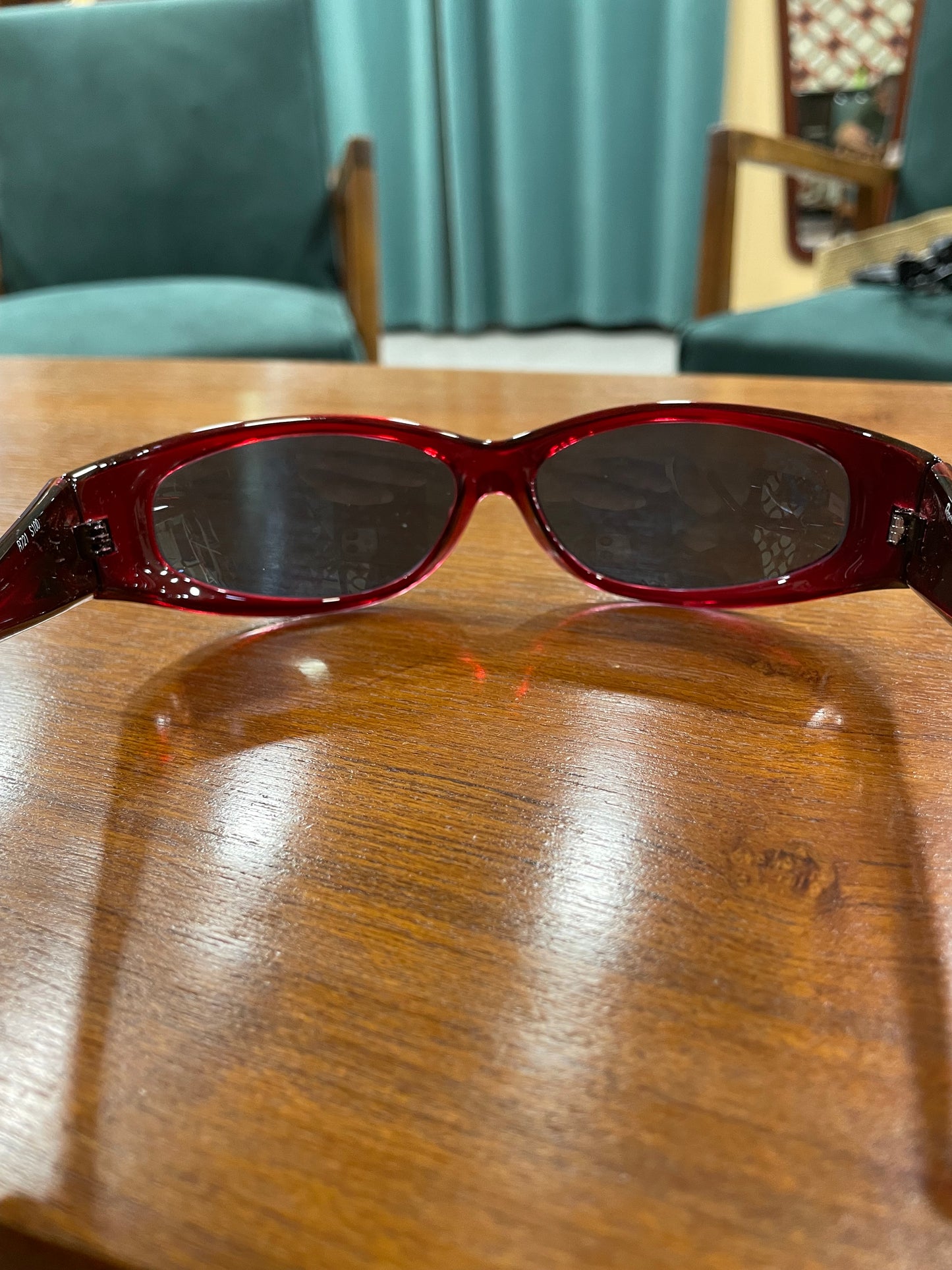 Dead Stock Γυαλιά Ηλίου - Μάσκα REPORTER σε Σκούρο Κόκκινο - Κερασί