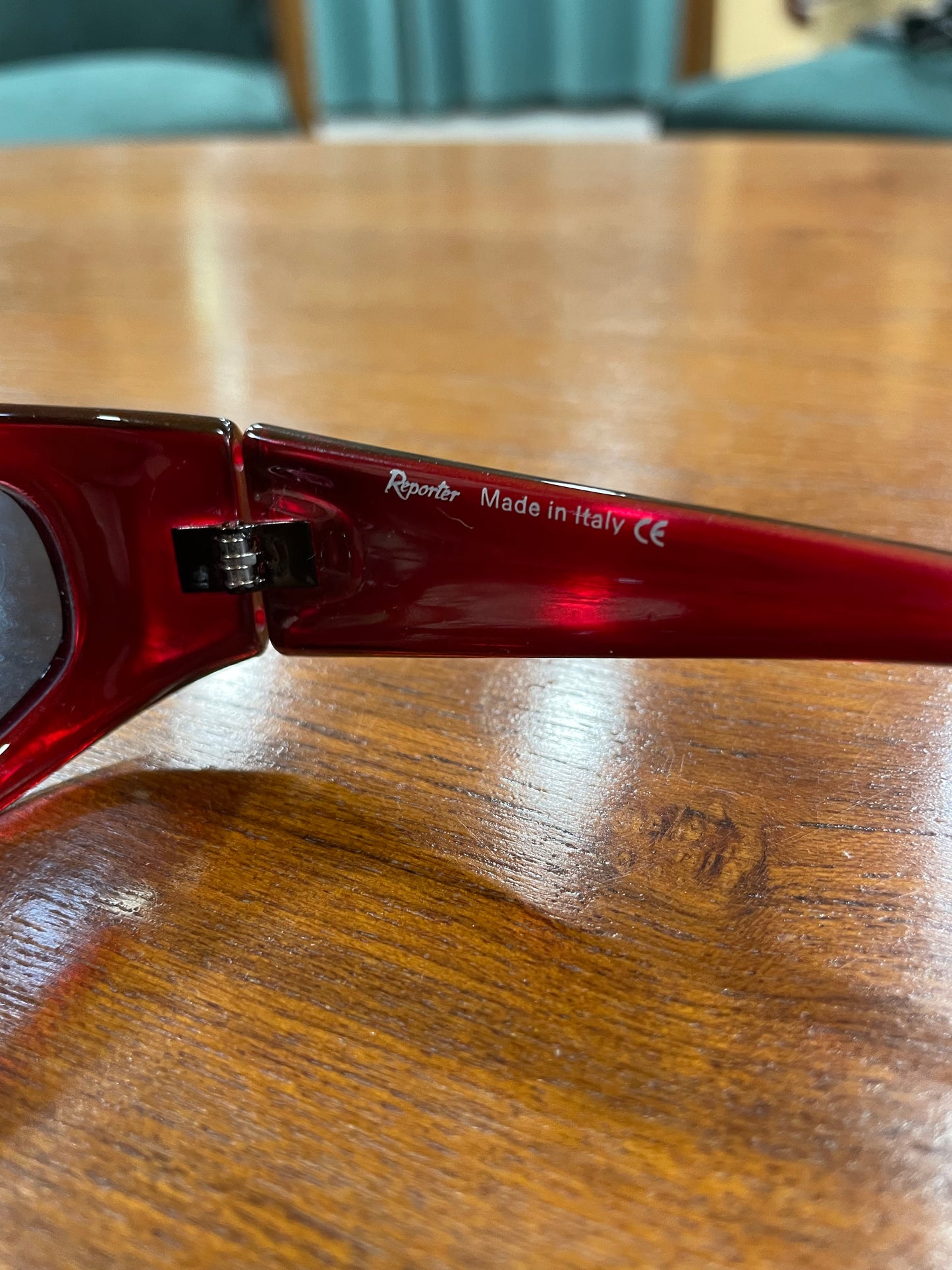 Dead Stock Γυαλιά Ηλίου - Μάσκα REPORTER σε Σκούρο Κόκκινο - Κερασί