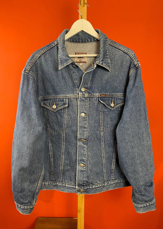 Vintage, Ανδρικό Τζιν Τζάκετ RIFLE σε Κλασικό Denim (XL)
