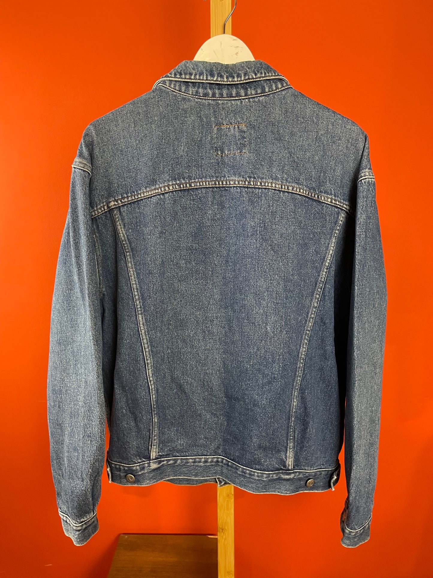 Vintage, Ανδρικό Τζιν Τζάκετ RIFLE σε Κλασικό Denim (XL)