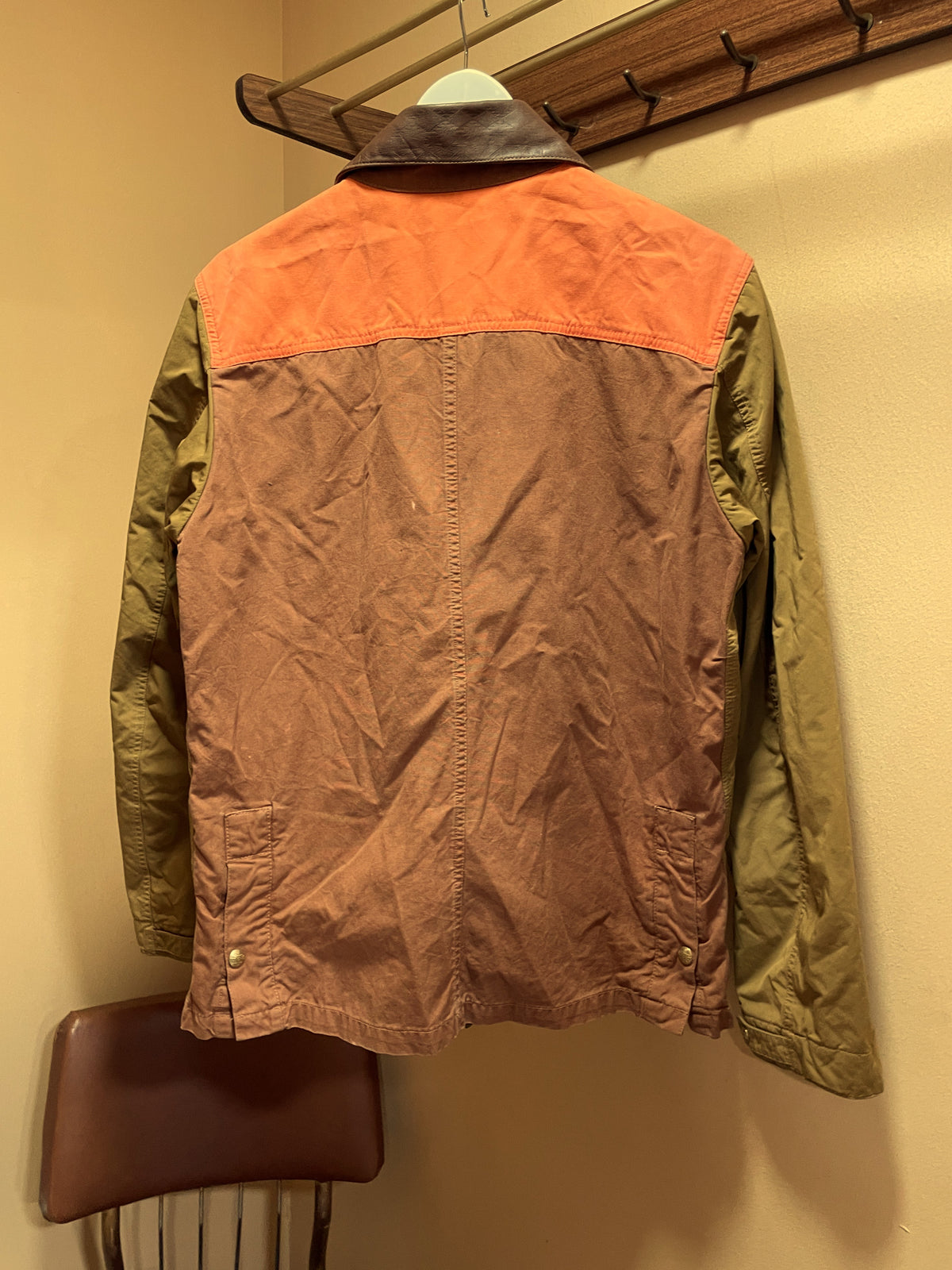 Vintage Ανδρικό Τζάκετ SCOTCH & SODA σε Μουσταρδί χρώμα (Άνετο M)