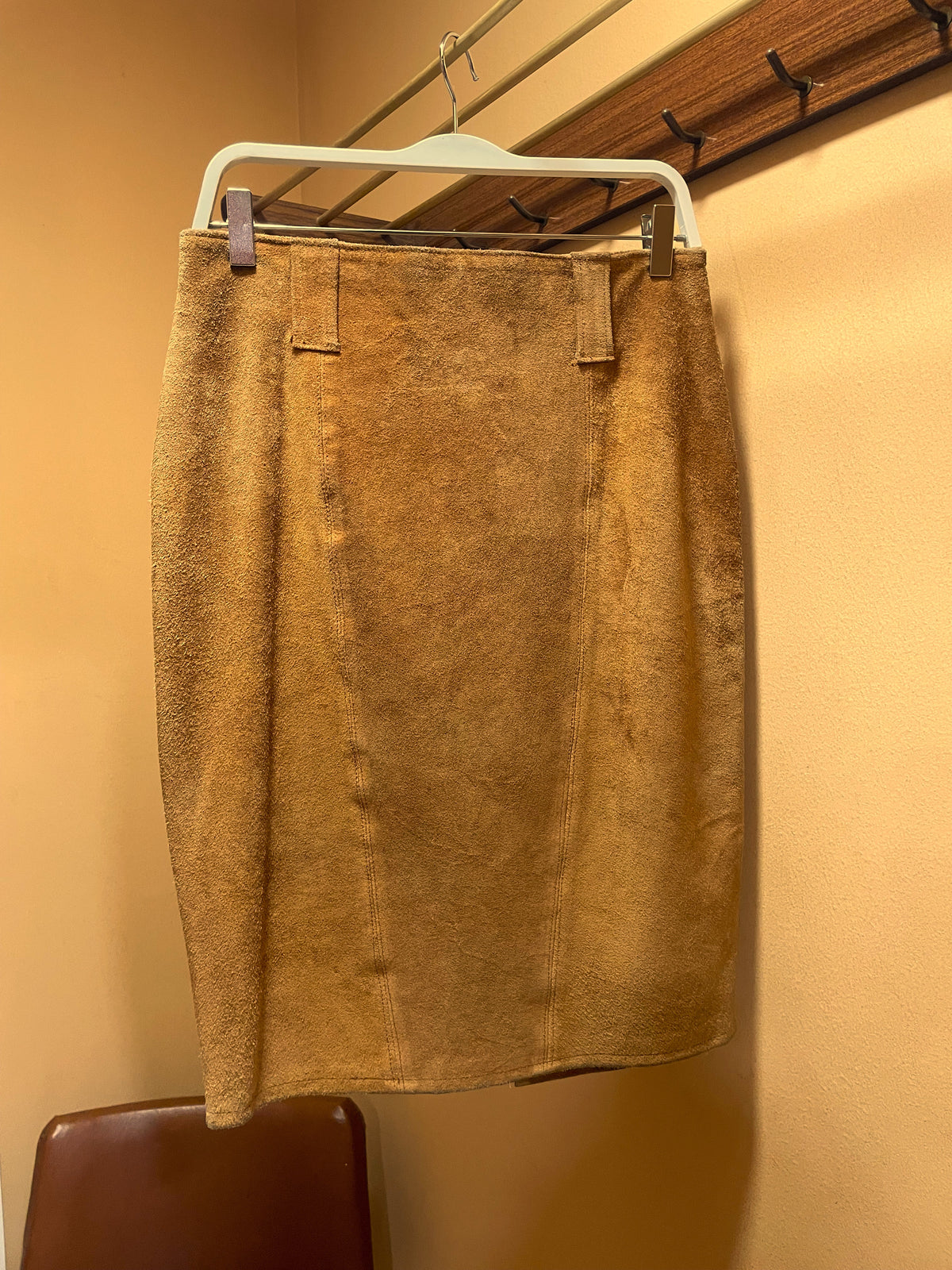 Vintage, Καστόρ Φούστα σε Καμηλό χρώμα (Medium)