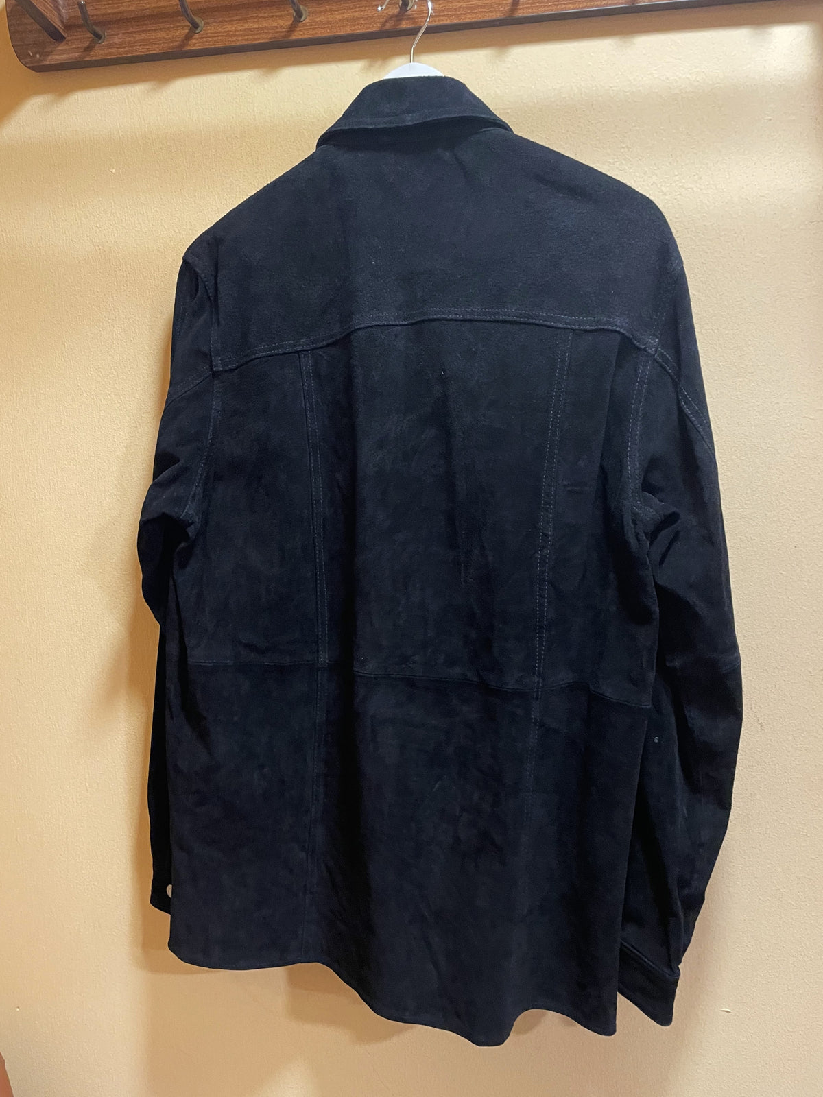 Vintage Καστόρ Τζάκετ JOHN BONER σε Μαύρο χρώμα (Medium-48)