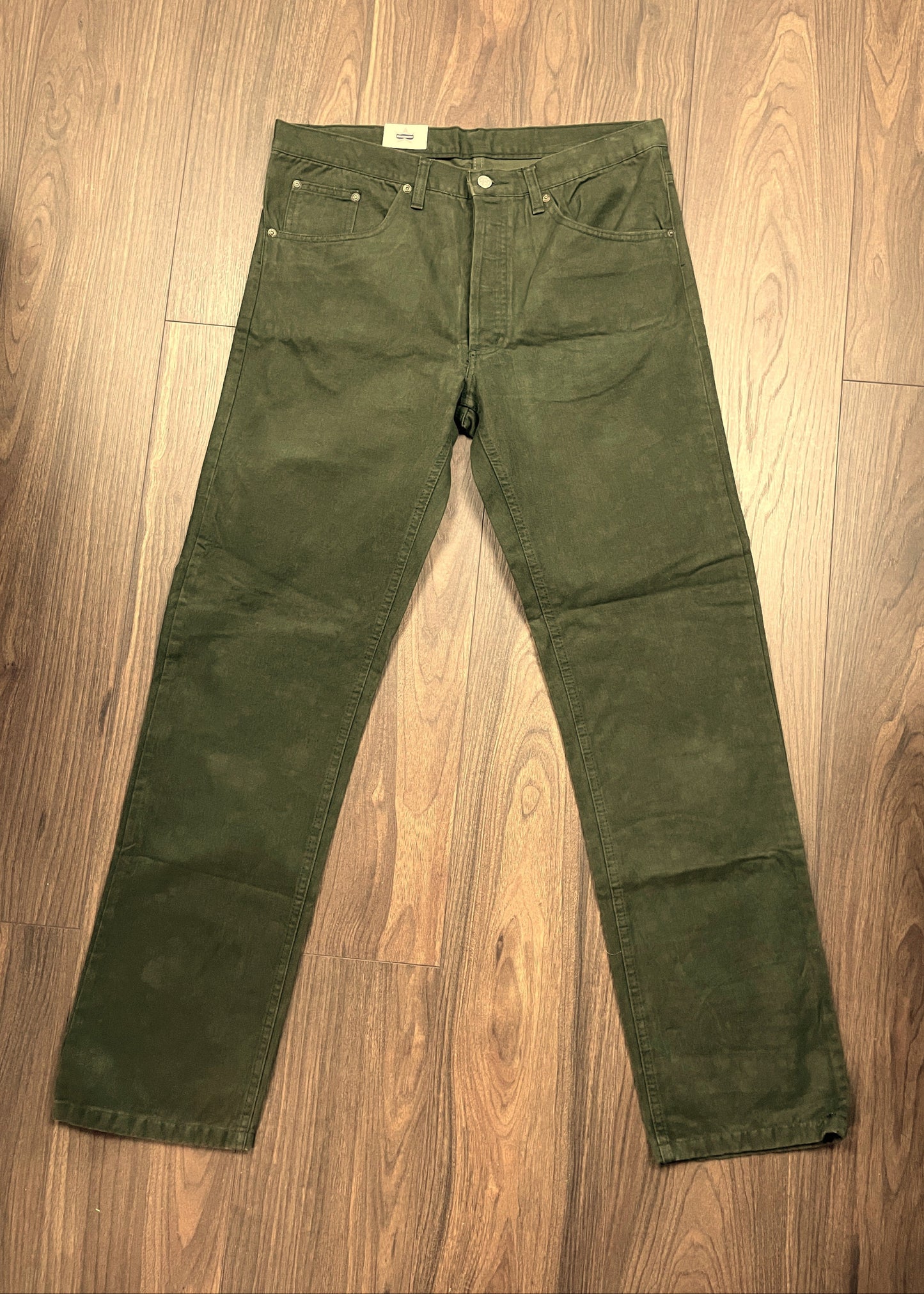 Stock Aνδρικό Παντελόνι STARKMANN σε Χακί / Λαδί χρώμα (Νο 36)