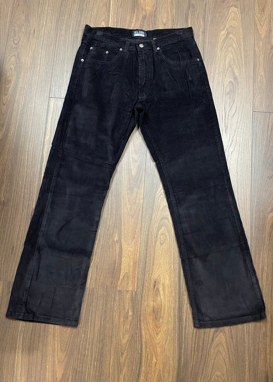 Κοτλέ Γυναικείο Παντελόνι ELXIS σε Μαύρο χρώμα (No 38)