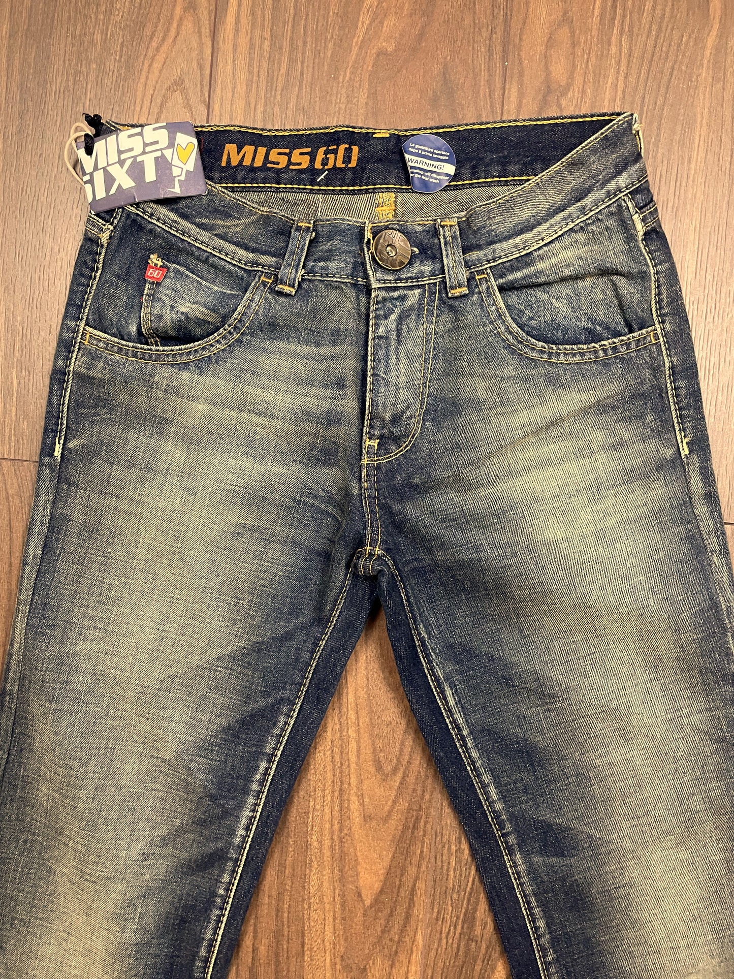 Stock, Γυναικείο Tζιν Παντελόνι MISS SIXTY σε Ξεθωριασμένο Denim (No. 25)