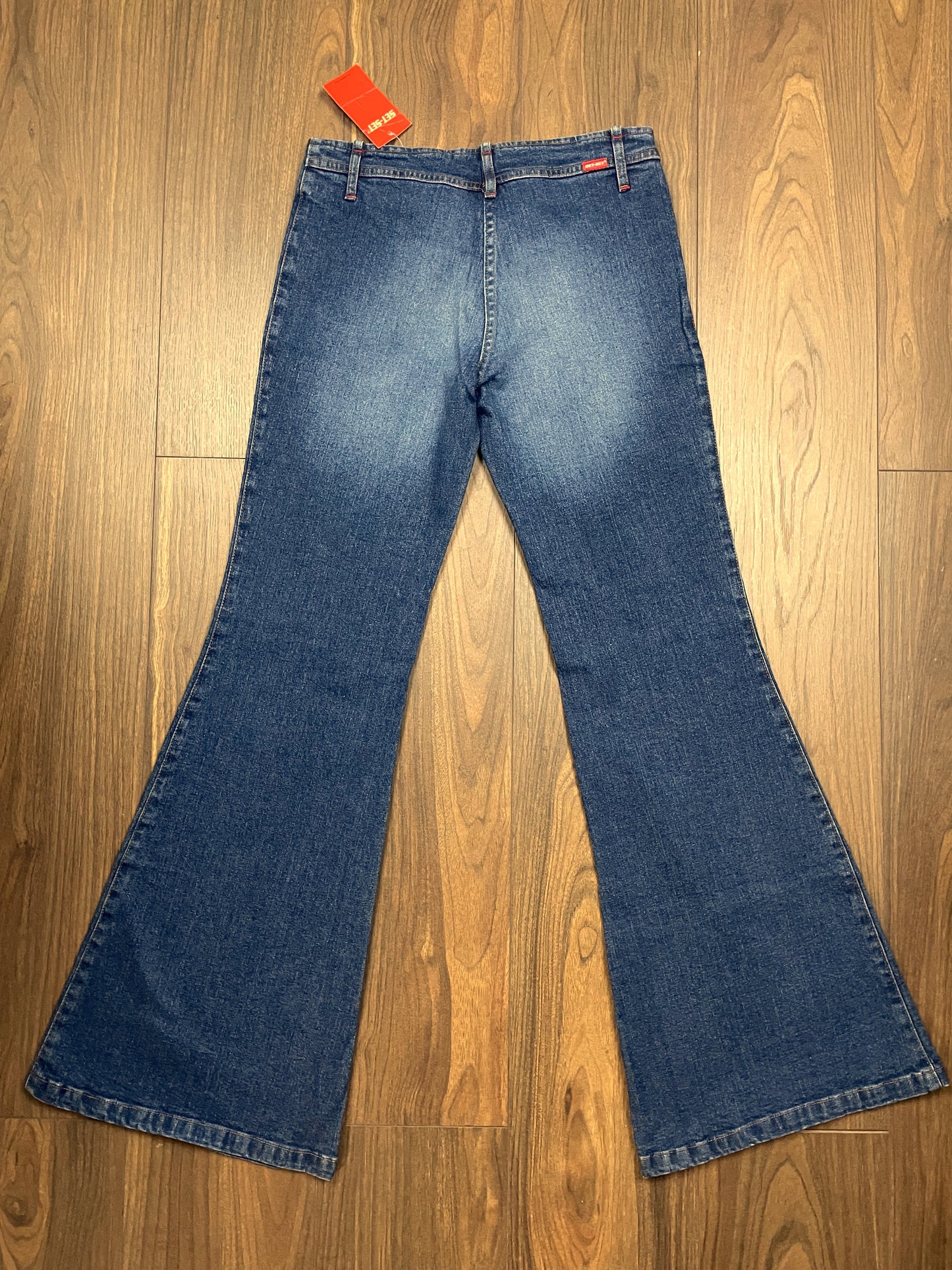 Stock, Γυναικείο Tζιν Παντελόνι SET-SET σε Μπλε Denim (No. 5 - M)