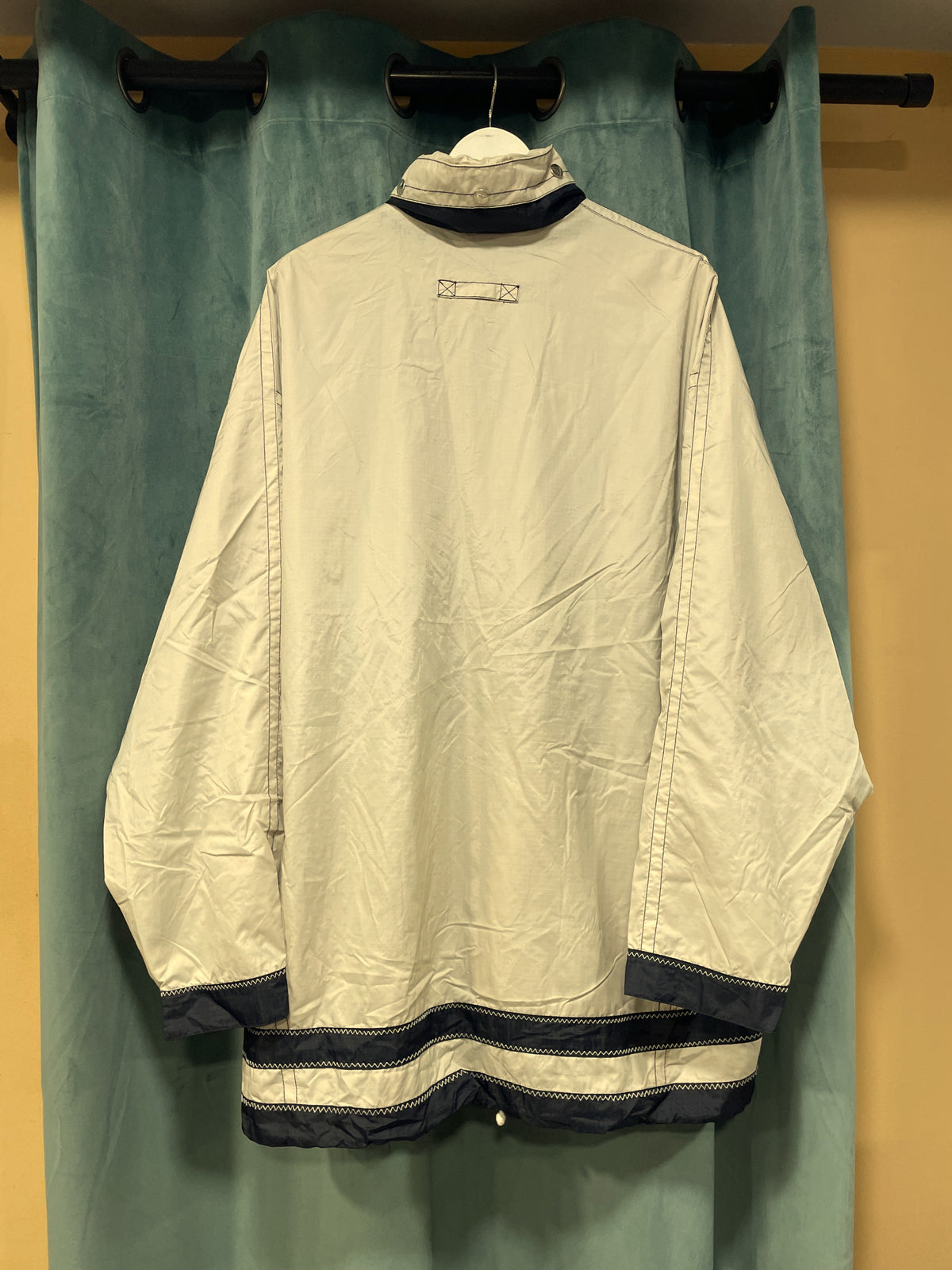Vintage Ανδρικό Τζάκετ AQUILA σε Εκρού χρώμα (2XL)