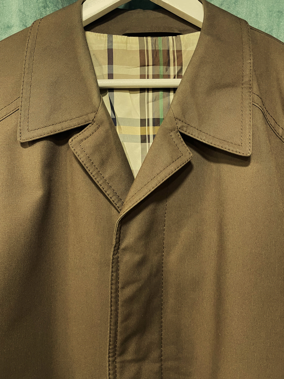 Premium Vintage Ανδρική Καμπαρντίνα STROMEYER MODELL σε Σοκολά Χρώμα (Medium)