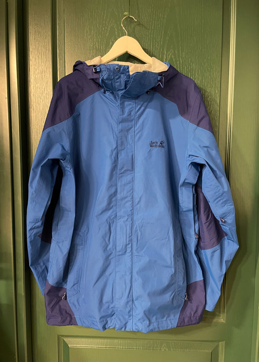 Water Resistant Ανδρικό Τζάκετ JACK WOLFSKIN σε Μπλε χρώμα (Large)