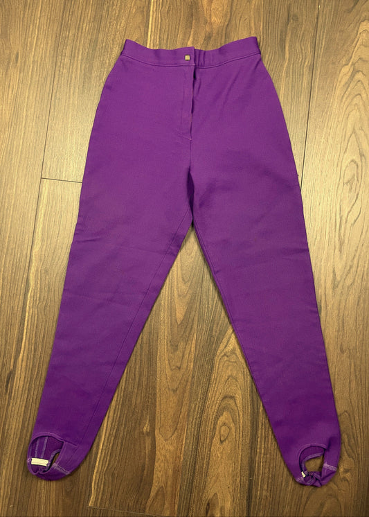 Vintage, Γυναικείο Παντελόνι MC KEE'S σε Μωβ/Μελιτζανί χρώμα (XS)