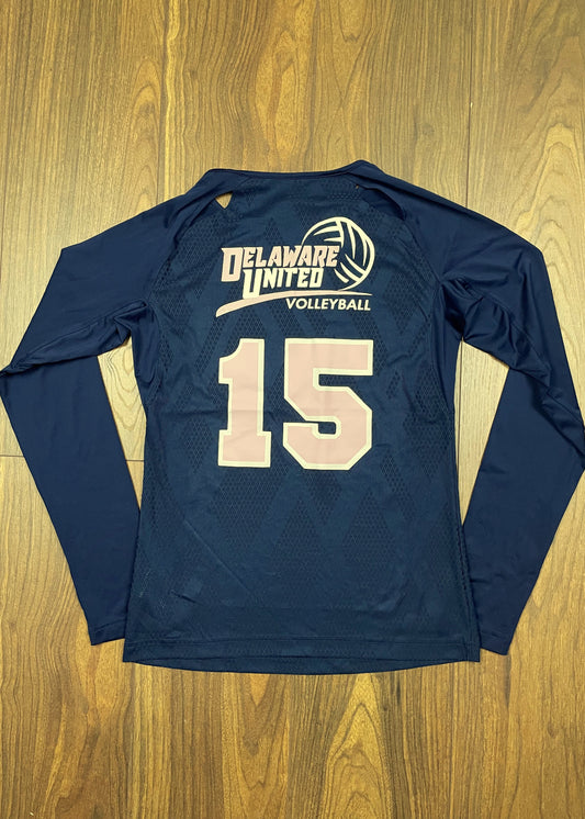 Γυναικεία, Μακρυμάνικη Αθλητική Μπλούζα ADIDAS σε Σκούρο Μπλε Χρώμα (Medium)