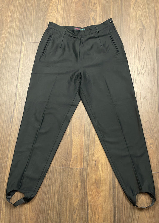 Vintage, Γυναικείο Παντελόνι MADIE'S FASHION σε Μαύρο χρώμα (No 42)