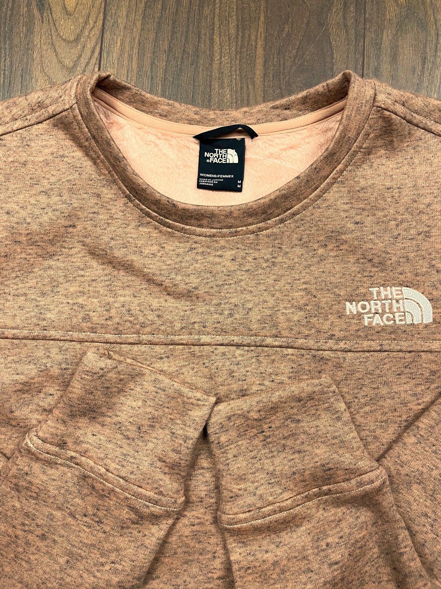 Γυναικεία Φούτερ Μπλούζα THE NORTH FACE σε Dirty Pink (Άνετο M)
