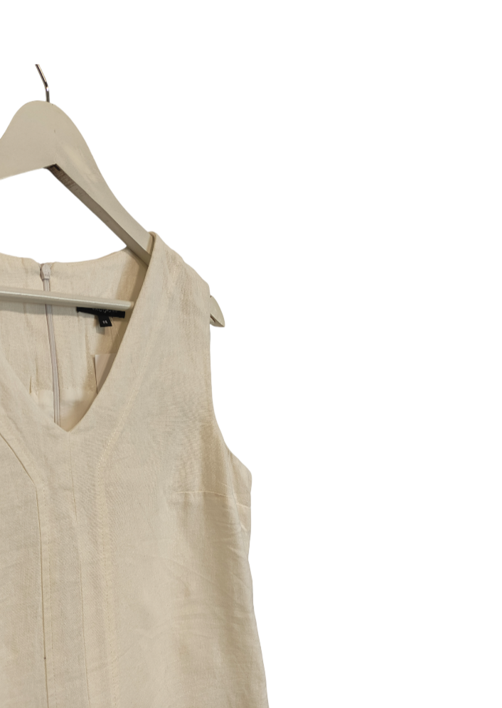 Αμάνικο Φόρεμα PEACOCKS σε Σπασμένο Λευκό χρώμα (M/L)