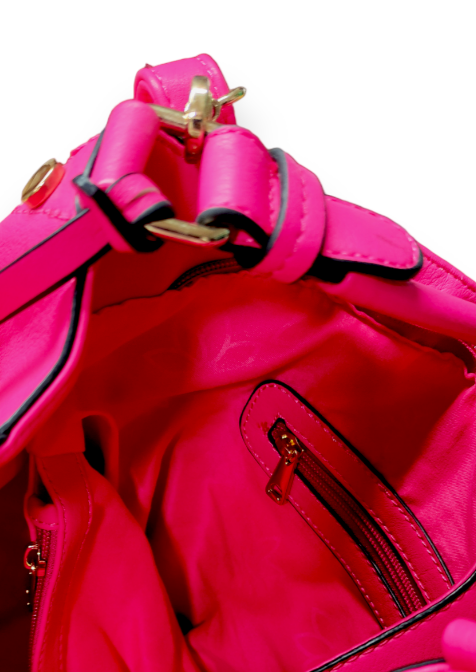 Stock Γυναικεία Τσάντα DUDLIN σε Φούξια Χρώμα