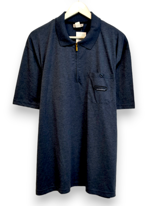 Ανδρική Μπλούζα - T-Shirt ROGER KENT ΣΕ Σιέλ - Γκρι Χρώμα (2XL)