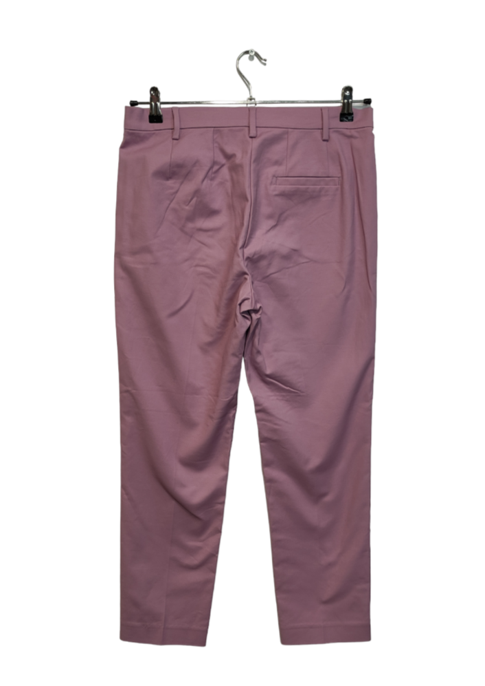 Βαμβακερό Γυναικείο Παντελόνι M&S σε Λιλά χρώμα (Medium)