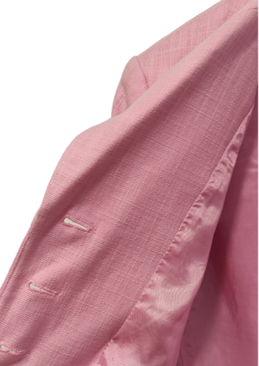 Βαμβακερό Γυναικείο Σακάκι MEXX σε Ροζ Χρώμα (Small)