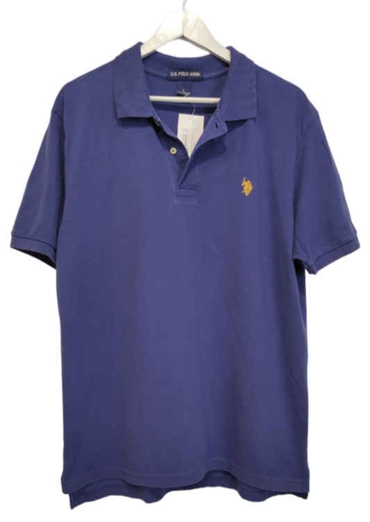 Ανδρική Μπλούζα - T-Shirt U.S. POLO ASSN σε Μωβ Χρώμα (Large)