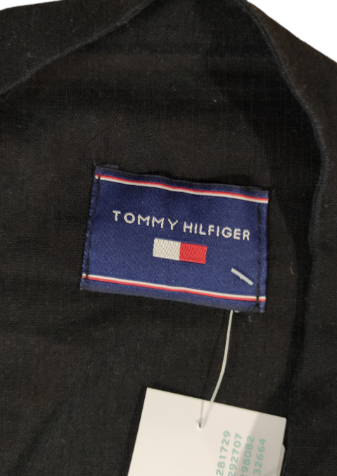 Βαμβακερή Boho Ζακέτα TOMMY HILFIGER σε Μαύρο Χρώμα (S/M)