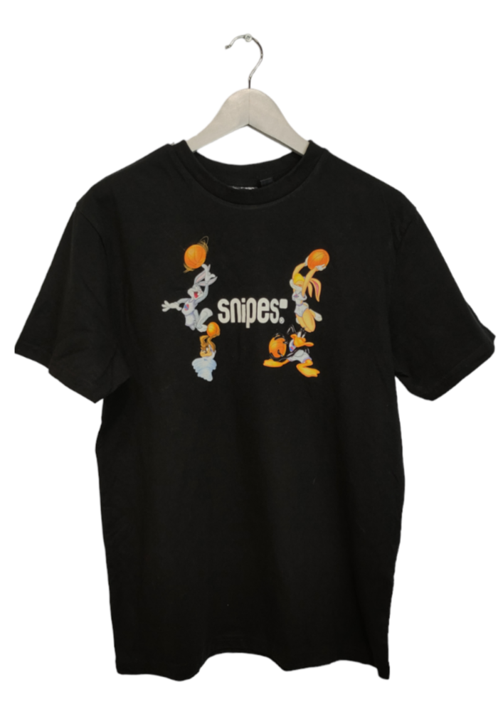 Ανδρική Μπλούζα - T-Shirt LOONEY TUNES By SNIPES σε Μαύρο Χρώμα (Medium)