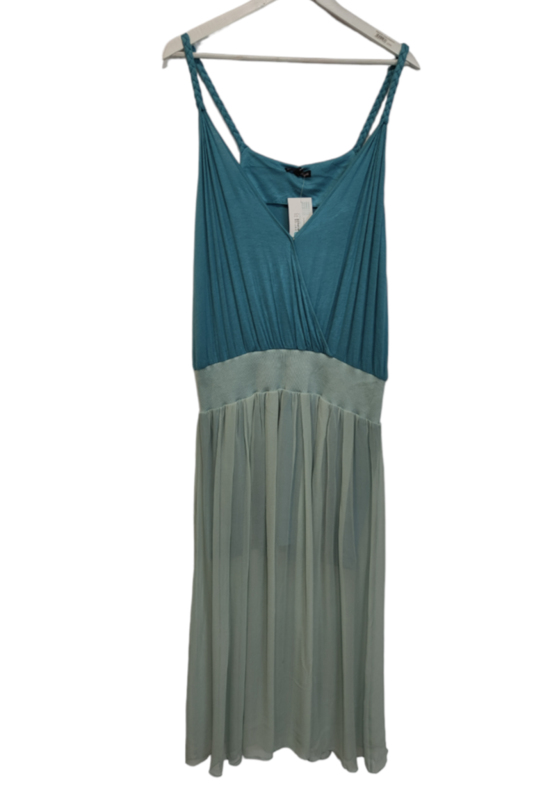 Stock Φόρεμα TRAFFIC PEOPLE σε Τιρκουάζ χρώμα (Large)