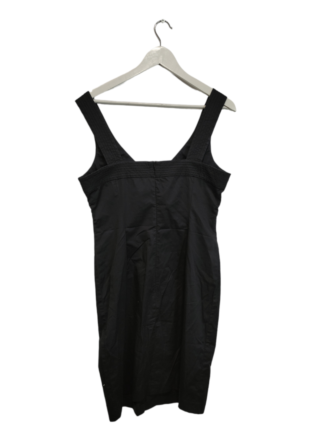Branded, Βαμβακερό Φόρεμα με χονδρές Τιράντες σε Μαύρο χρώμα (Medium)