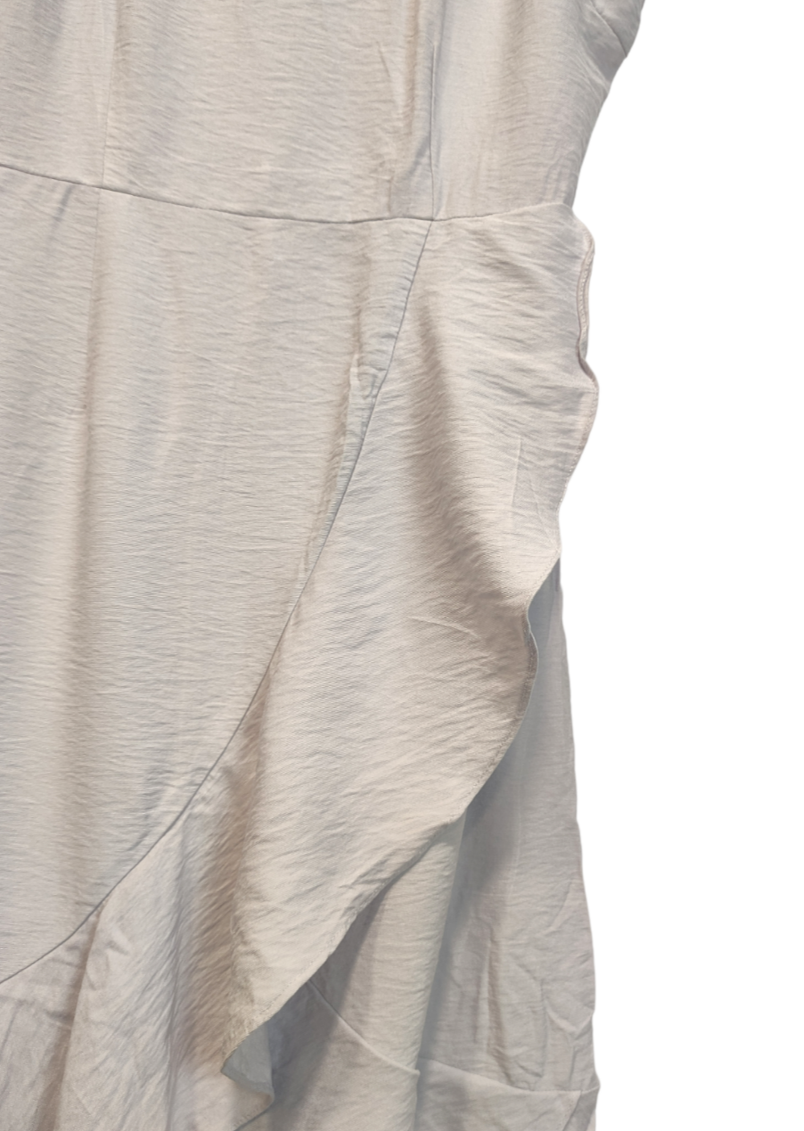 Φόρεμα ZALORA με Τιράντες, σε ανοιχτό Γκρι-Σιέλ χρώμα (M/L)