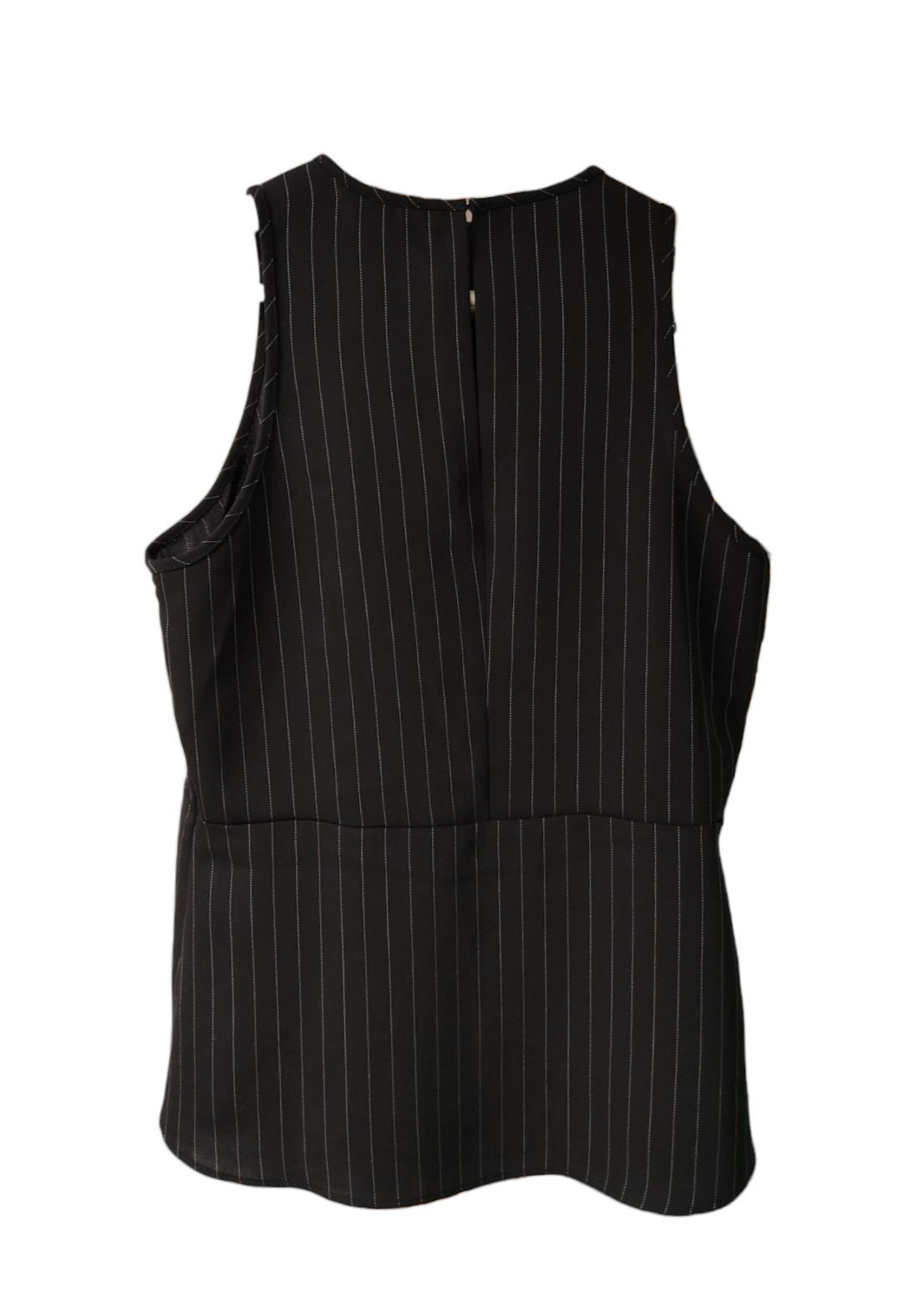 Premium Branded Ριγέ Γυναικεία Μπλούζα σε Μαύρο Χρώμα (Small)