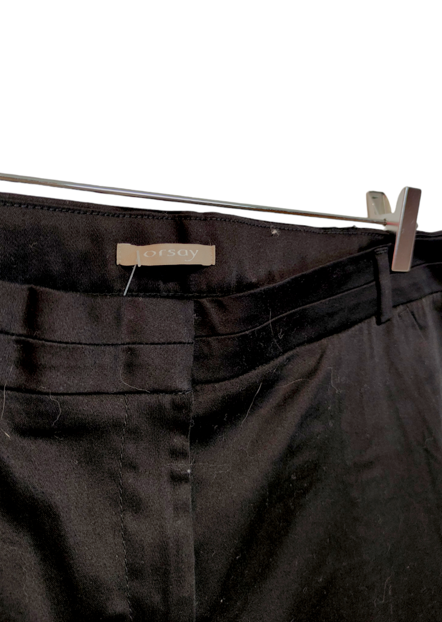 Stock, Γυναικείο Κάπρι Παντελόνι ORSAY σε Μαύρο χρώμα (Large)