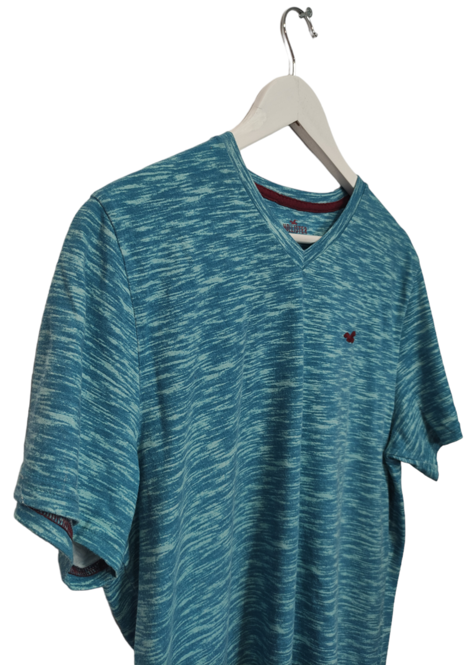 Ανδρική Μπλούζα - T- Shirt HOLLISTER  σε Γαλάζιο Χρώμα (XL)