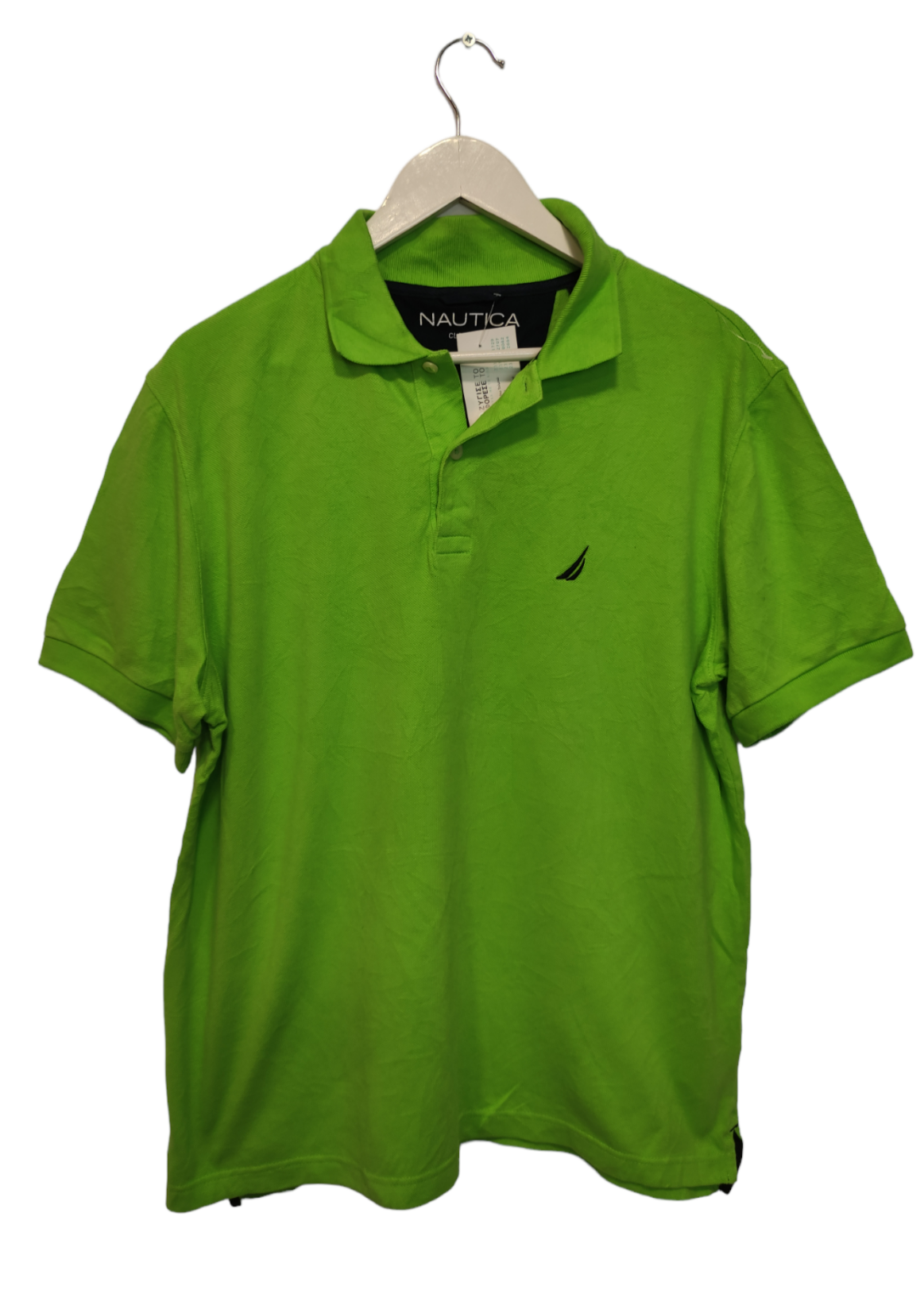Ανδρική Μπλούζα NAUTICA στυλ Polo σε Λαχανί Χρώμα (Large)