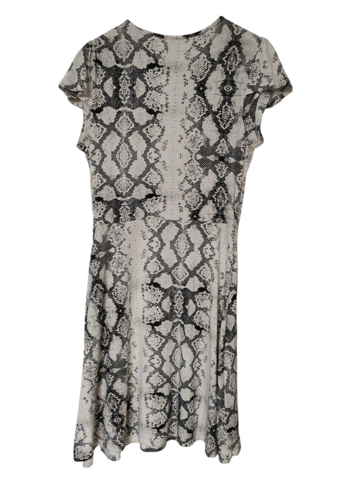 Κρουαζέ Κροκό Κλος , Φόρεμα σε Μαύρο - Λευκό χρώμα (Large)