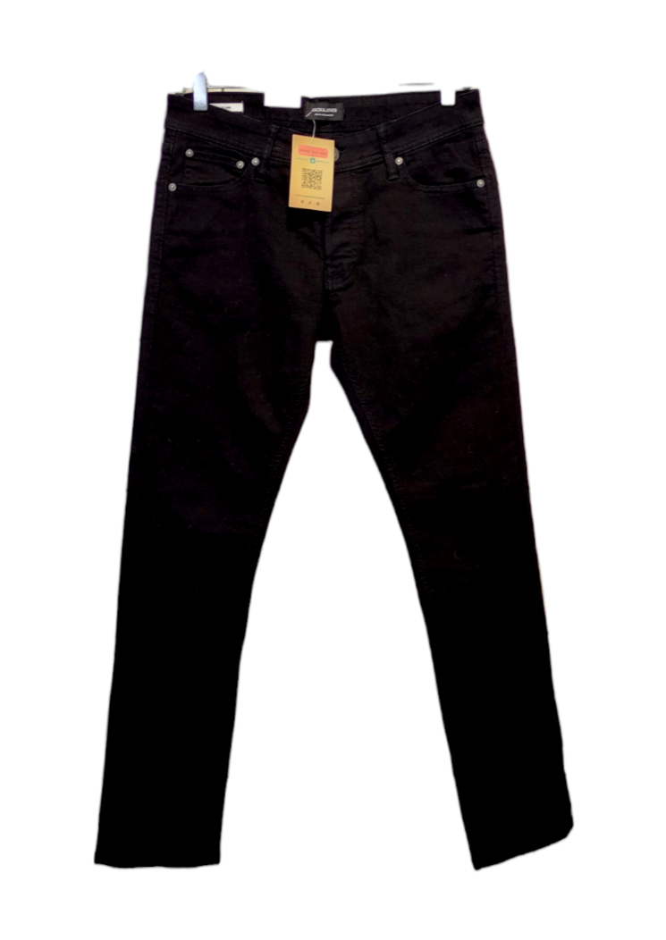 Stock, Γυναικείο, ελαστικό Τζιν Παντελόνι JACK & JONES σε Μαύρο Χρώμα (No 31)