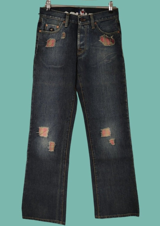 Stock, Aνδρικό Τζιν Παντελόνι ENERGIE σε Κλασικό Denim (Νο 28 - XS/S)