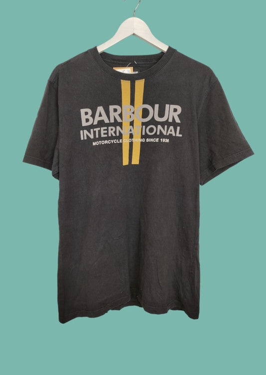 Ανδρική Casual Μπλούζα - T-Shirt BARBOUR σε Μαύρο Χρώμα (Medium)