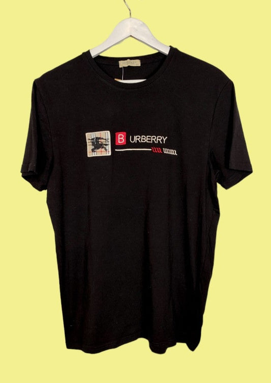 Premium Branded Ανδρική Μπλούζα - T-Shirt σε Μαύρο Χρώμα (Medium)